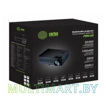 Проектор CACTUS CS-PRM.05B.WXGA-A картинка 2